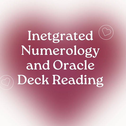 Integrated Numerology and Oracle Deck Reading